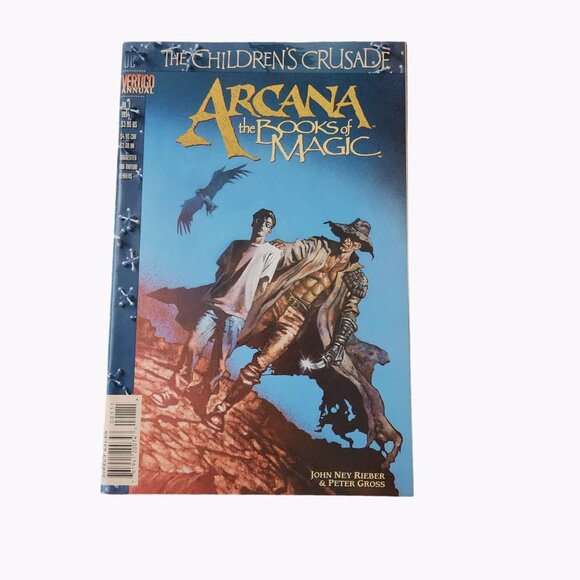 DC Comics Vertigo Arcana The Books Of Magic #1 1994 Comic Book Bagged Boarded - Picture 1 of 2